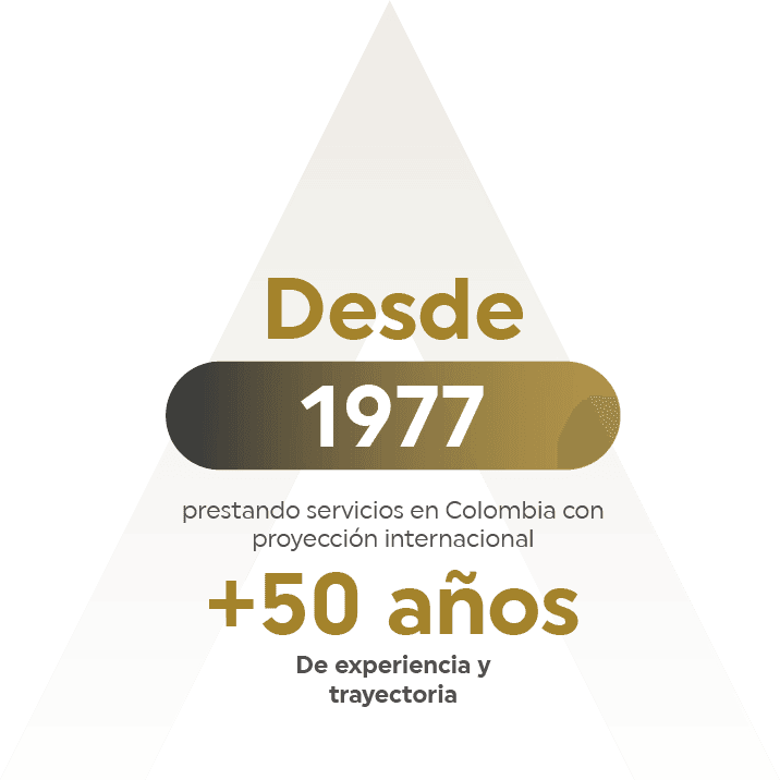 Desde 1977, más de 50 años de experiencia y trayectoria